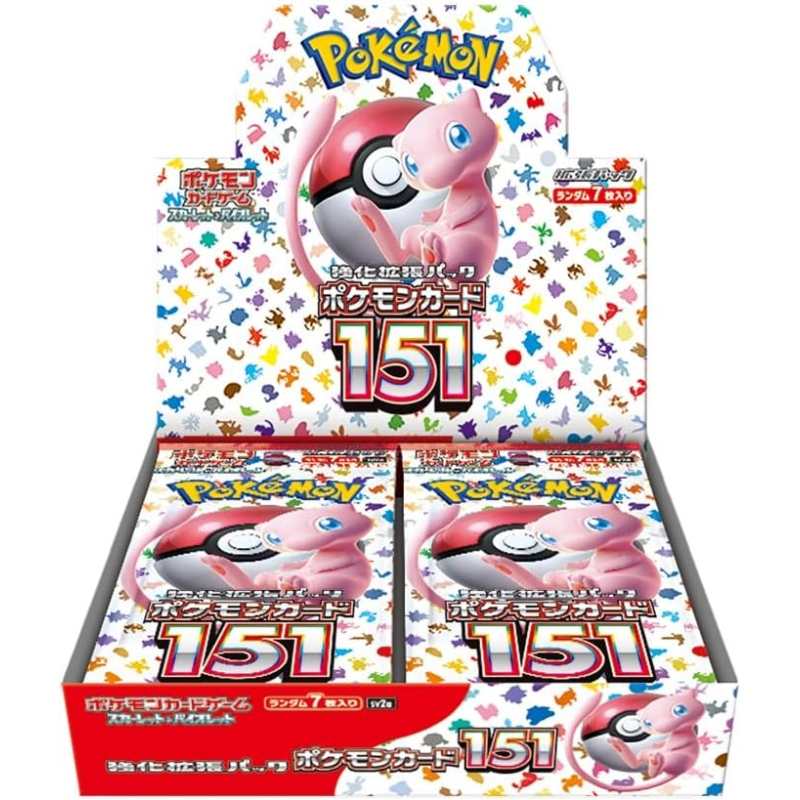 POKÈMON CARD 151 BOX (JAPAN) POKÈMON CARD 151 BOX (JAPAN)